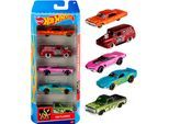 Spielzeug-Auto HOT WHEELS "5er Geschenkset", bunt, Spielzeugfahrzeuge, Kinder, Kunststoff, Metall, Spielzeug-Auto, im Maßstab 1:64, Variante nicht wählbar