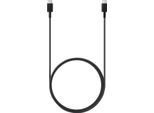 SAMSUNG Smartphone-Kabel "USB-C zu USB-C Kabel EP-DX310 (3A)", schwarz, 180cmcm, 60 kW, Kabel, Smartphone-Kabel