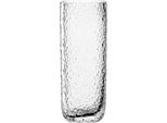 Dekovase LEONARDO "MARTELLO", transparent (klar), B:8cm H:26,5cm T:10cm Ø:8cm, Glas, Vasen, Dekovase