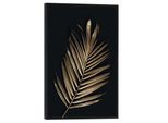 Poster REINDERS "Areca Palmenblatt Gold", gold (farbe bild(er): gold), B:20cm H:30cm T:1,6cm, MDF, Bilder, Poster
