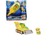 Spielzeug-Auto SPIN MASTER "Paw Patrol - Aqua Pups - Basic Themed Vehicles Solid Rubble", gelb, Spielzeugfahrzeuge, KinderB:23cm, Kunststoff, Spielzeug-Auto, mit Funktionen, B:23cm