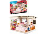 Konstruktions-Spielset PLAYMOBIL "Miraculous: Französische Bäckerei (71863)", bunt, Spielbausteine, Kinder, Kunststoff, Konstruktions-Spielset, Made in Europe