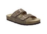 Sandale JOSEF SEIBEL "Hermine 06, taupe", Damen, Gr. 43, grau (taupe), Obermaterial: 100% Rindsleder Leather cow., Schuhe Sandale
