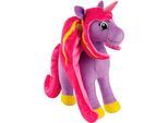 Kuscheltier NICI "Lissy PONY, Einhorn Mandy lila-pink, 22 cm stehend", lila, Plüschfiguren, KinderB:8cm H:22cm L:21cm, Plüsch, Kuscheltier, B:8cm H:22cm L:21cm