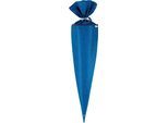 Schultüte MCNEILL "Schultüte, Tetra", Kinder, Gr. B/H/L: 70cm, blau (tetra), Polyester, Papierdekoration Schultüte
