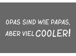 Metallbild QUEENCE "Cooler", weiß (farbe bild(er): weiß), B:30cm H:20cm, Metall, Stahl, Bilder, Metallbild, Stahlschild, Blechschild, Sprüche, Texte, witzig, Opa, Papa