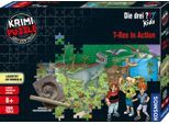 Puzzle KOSMOS "Krimipuzzle Die drei ??? Kids T-Rex in Action", bunt, Puzzles, KinderB:54cm H:38cm, Pappe, Puzzle, Made in Germany, B:54cm H:38cm