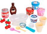 Spiellebensmittel LITTLE TIKES "Creative Chefs Ice Cream Kit", bunt, Kaufladensortimente, Kinder, Kunststoff, Spiellebensmittel