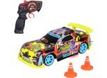 RC-Auto DICKIE TOYS "RC Tornado Drift, 2,4 GHz", bunt, Fernlenkfahrzeuge, Kinder, Kunststoff, RC-Auto, mit Beleuchtung und Allradantrieb