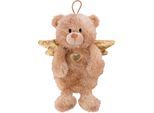 Wärmflasche NICI "Schutzengel Bär La La Bearie", braun, Wärmflaschen, KinderH:35cm, Wärmflasche, 2in1 - weiches Kuscheltier & Wärmflasche in einem, H:35cm