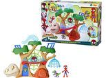Spielwelt HASBRO "Marvel Spidey und seine Super-Freunde Dino-Baumhaus", bunt, Spielfigurenwelten, KinderH:38cm, Kunststoff, Spielwelt, inklusive 2 Figuren, H:38cm