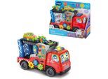 Spielzeug-Transporter VTECH "Babys Autotransporter", bunt, Spielzeugfahrzeuge, KinderB:27,3cm H:20cm T:12,6cm, Kunststoff, Spielzeug-Transporter, mit Licht und Sound, B:27,3cm H:20cm T:12,6cm