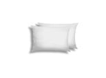 Kissenbezüge FLORELLA "DELUXE Zwirn Jersey, 100% Baumwolle", weiß, B:40cm H:60cm L:60cm, Jersey, Obermaterial: 100% Baumwolle CO., Kissenbezüge, Kissenbezüge