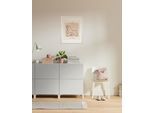 Wandbild KOMAR "Disney Lady and the Tramp just a Little Lady", beige (farbe bild(er): beige,weiß), Disney, 1 Stk., Vlies, Bilder, Wandbild, 30 x 40 cm (Breite x Höhe) - Kinderzimmer, Dekoration