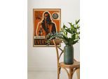 Wandbild KOMAR "Marvel Loki This is About Everything", orange (farbe bild(er): orange), Disney, 1 Stk., Vlies, Bilder, Wandbild, 40 x 50 cm (Breite x Höhe) - Kinderzimmer, Dekoration