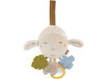 Greifspielzeug FEHN "fehnNATUR, Activity-Schaf", bunt, Greifspielzeug, BabyB:22cm H:20cm, Greifspielzeug, zur Befestigung an Kinderwagen, Babyschale oder Bett, B:22cm H:20cm