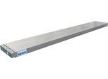 Teleskop-Bohle KRAUSE "Teleboard", grau (aluminiumfarben), B:29cm H:6cm, Aluminium, Gerüststege, Teleskop-Bohle