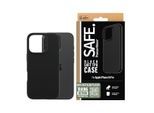 SAFE BY PANZERGLASS Handyhülle "Soft TPU Case für Apple iPhone 16 Pro", schwarz, Smartphones, Hüllen, Backcover, Schutzhülle, Handyschutzhülle, Case, Schutzcase, stoßfest, Handyhülle