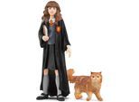 Spielfigur SCHLEICH "WIZARDING WORLD, Harry Potter™, Hermine Granger & Krummbein (42635)", bunt, Spielfiguren, Kinder, Kunststoff, Spielfigur, Made in Europe