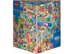 Puzzle HEYE "Pet Gym", bunt, Puzzles, KinderB:50cm H:70cm, Motiv, Puzzle, Made in Europe, B:50cm H:70cm