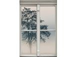 Wandsticker QUEENCE "Nebel", weiß, B:40cm H:60cm T:0,1cm, Wandtattoos, Wandsticker, Wandsticker, Wandbild, selbstklebend, 3D, Fenster