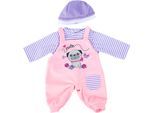 Puppenkleidung BAYER "Latzhose Hund 38 cm", lila (lila, rosa), Puppenkleidung, Baby, Puppenkleidung