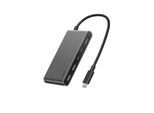 BELKIN Laptop-Dockingstation "Connect 5-Port-USB-C-Hub mit zwei USB-C-Anschlüssen", silber, B:10mm H:2mm T:14mm, Dockingstationen, Laptop-Dockingstation