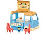 Spielwelt MOOSE "Bluey, Let's Play Chef Food Truck", blau, Spielfigurenwelten, Kinder, Spielwelt