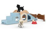 Spielwelt SCHLEICH "FARM WORLD, Abenteuerzeit für Welpen (42763)", bunt, Spielfigurenwelten, Kinder, Kunststoff, Spielwelt