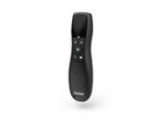 HAMA Presenter "Presenter Fernbedienung mit Laserpointer, für Bildschirme, Power Point", schwarz, B:3,8cm H:13,5cm L:3cm, Fernbedienungen, Grüner Laser, USB-A Empfänger, PC, Presenter