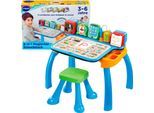 Spieltisch VTECH "6-in-1 Magischer Schreibtisch", orange (blau, orange), Spieltische, BabyB:64,2cm H:54,6cm T:46,2cm, Kunststoff, Spieltisch, mit Licht und Sound, B:64,2cm H:54,6cm T:46,2cm