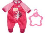 Puppenkleidung BABY BORN "Strampler Pink, 43 cm", rosa (rosa, pink), Puppenkleidung, Baby, Puppenkleidung, mit Kleiderbügel