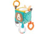 Greifspielzeug FEHN "Classic Stars, Activity-Würfel Funky Friends", bunt, Greifspielzeug, BabyB:10cm L:10cm, Greifspielzeug, inklusive Befestigungsring, B:10cm L:10cm