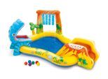 Planschbecken INTEX "Dinosaur Playcenter", bunt, B:191cm H:109cm L:249cm, 6-phtalafreies PVC, Planschbecken, Planschbecken