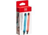 NINTENDO SWITCH 2 Zubehör Nintendo "Joy-Con-2 Handgelenksschlaufen-Paar", blau (hellblau, hellrot), B:0,7cm H:11,6cm T:1,64cm, Spielecontroller, Zubehör Nintendo