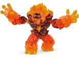 Spielfigur SCHLEICH "ELDRADOR, Lavadämon (70145)", orange, Spielfiguren, KinderB:22cm H:14cm, Kunststoff, Spielfigur, B:22cm H:14cm