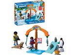 Konstruktions-Spielset PLAYMOBIL "Zoo: Eis-Expedition (72073), Animals & Friends", bunt, Spielbausteine, Kinder, Kunststoff, Konstruktions-Spielset