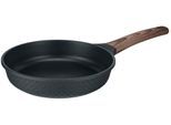 Bratpfanne RESTO KITCHENWARE "Ran, Universalpfanne mit Antihaftbeschichtung", schwarz, H:5,5cm L:44,5cm Ø:24cm, Pfannen, Bratpfanne, Induktion, für alle Herdarten geeignet