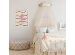 Wandbild KOMAR "Disney Minnie Mouse You Can Do Big Things", rosa (farbe bild(er): rosa,rot), Disney, 1 Stk., Vlies, Bilder, Wandbild, 30 x 40 cm (Breite x Höhe) - Kinderzimmer, Dekoration