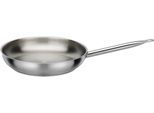 Bratpfanne GSW "LE CHEF", silber (silberfarben), Ø:32cm, Pfannen, Bratpfanne, Induktion