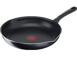 Bratpfanne TEFAL "Day by Day", schwarz, B:29,4cm H:5cm L:47,1cm Ø:28cm, Pfannen, Bratpfanne, Antihaftversiegelung, Thermo-Spot Temperaturanzeiger, Made In France