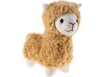 Kuscheltier HEUNEC "Kuma, Lama", braun (karamell), Plüschfiguren, KinderH:16cm, Kuscheltier, Made in Germany, H:16cm