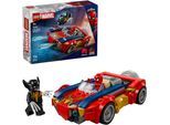 Konstruktionsspielsteine LEGO "Spider-Man Auto vs. Venomized Wolverine (76336), LEGO Super Heroes", bunt, Spielbausteine, Kinder, Kunststoff, Konstruktionsspielsteine, Made in Europe