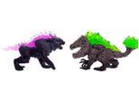 Spielfigur SCHLEICH "ELDRADOR CREATURES, Schattenluchs vs. Felsbrecher (70827)", bunt, Spielfiguren, Kinder, Kunststoff, Spielfigur