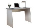 Schreibtisch VCM "Holz Schreibtisch Computertisch Masola Maxi", grau (weiß, beton, optik), B:110cm T:50cm, Tische, Schreibtisch