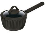 Kasserolle RESTO KITCHENWARE "Ascella, Schmortopf antihaftbeschichtet und spülmaschinenfest", dunkelbraun, B:16cm H:8,4cm L:36cm Ø:16cm, Töpfe, Kasserolle, Geeignet für alle Herdarten, auch Induktion, im Geschenkkarton