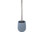 WC-Garnitur KLEINE WOLKE "Drip", blau, B:11cm H:38cm L:11cm, Polyresin (Kunststein), Reinigungsbürsten, WC-Garnitur, WC-Bürstenhalter inkl. WC-Bürste+Stiel