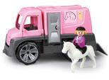 Spielzeug-Transporter LENA "Truxx, Pferdetransporter", rosa, Spielzeugfahrzeuge, KinderB:16cm H:16cm T:29cm, Kunststoff, Spielzeug-Transporter, Made in Europe, B:16cm H:16cm T:29cm