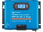 Solarladeregler VICTRON ENERGY "»Solar Charge Controller MPPT Victron SmartSolar 150/100-Tr VE.Can«", blau, B:29,5cm H:21,6cm T:10,3cm, Aluminium, Spannungsregler, Solarladeregler
