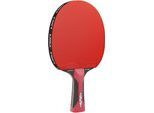 Tischtennisschläger JOOLA "Rosskopf Attack", rot (rot, schwarz), Tischtennisschläger, KinderB:154mm L:256mm T:14mm, Tischtennisschläger, B:154mm L:256mm T:14mm